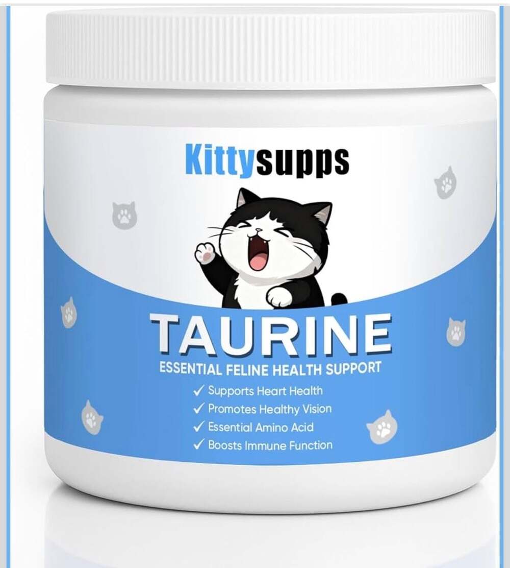 KittySupps Taurine Essential Feline Health Support Supplement Powder